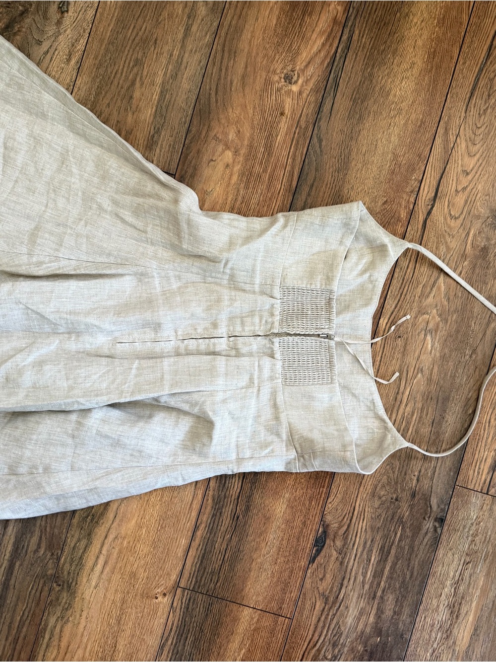 Abundance Linen Halter Dress ARITZIA - Picture 4 of 6